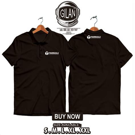 Jual Polo Shirt Kaos Kerah PANWASLU PANITIA PENGAWAS PEMILIHAN UMUM