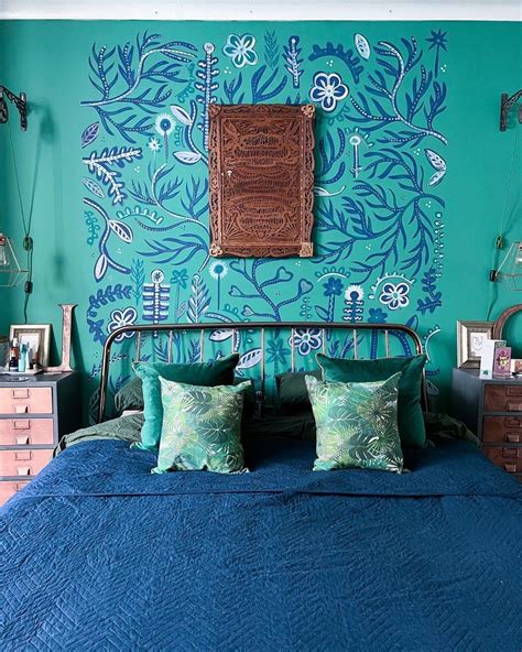 49+ Blue and Green Bedroom Ideas That Will Inspire in 2024 | Houszed