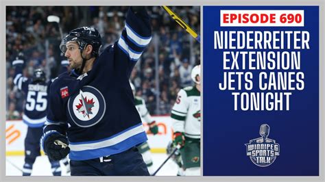 Winnipeg Jets Sign Nino Niederreiter To Three Year Contract Extension