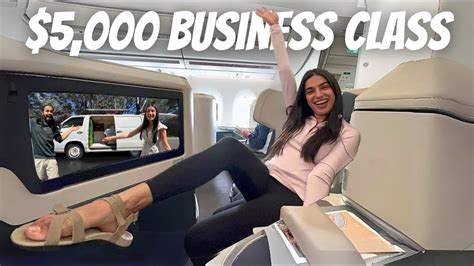 5 000 Business Class Flight From Hong Kong To Sydney YouTube