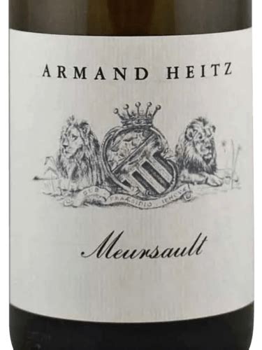 Domaine Armand Heitz Meursault Vivino France