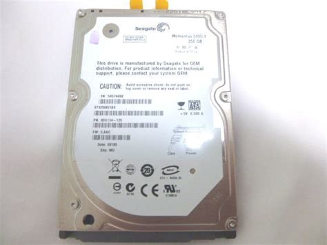 ジャンク Seagate ST9250827AS 2.5インチ内蔵HDD 250GB SATA 5400rpm(200GB～)｜売買された ...