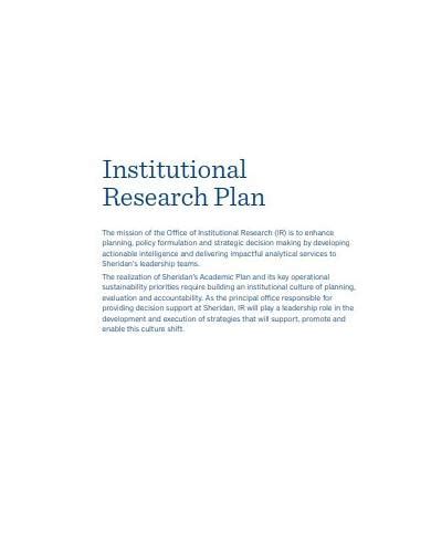 Free 10 Academic Research Plan Samples And Templates In Pdf Word