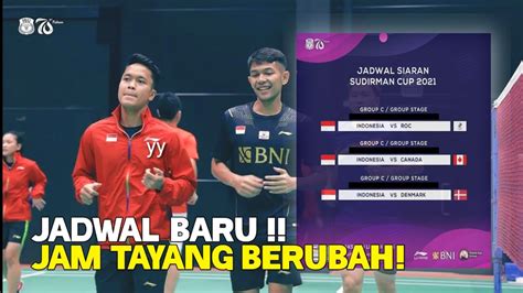 Live Tvri Jadwal Siaran Langsung Bulu Tangkis Indonesia Sudirman Cup