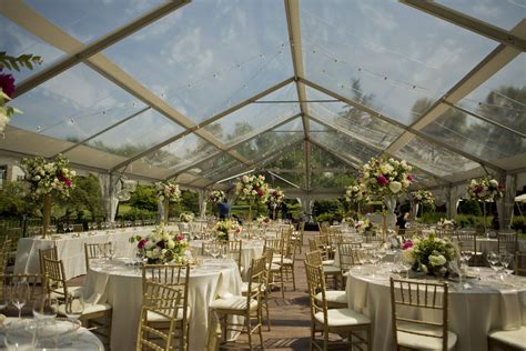 Elegant Clear-top tent wedding | Blue Peak Tents, Inc.