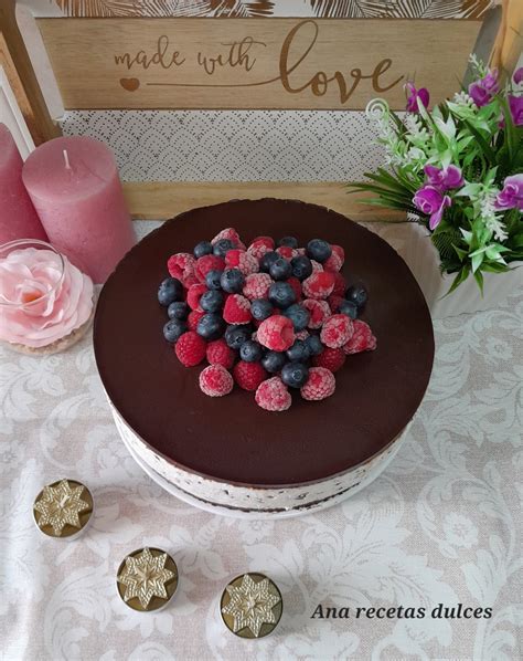 Tarta Stracciatella Sin Horno Ana Recetas Dulces