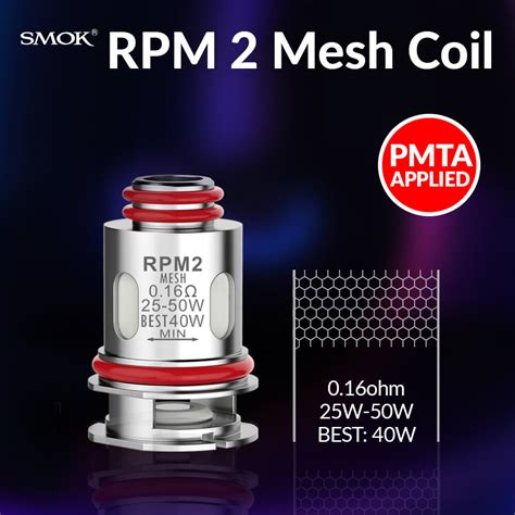 Coil Smok Rpm Coil Ohm Mesh Pcs Egothai