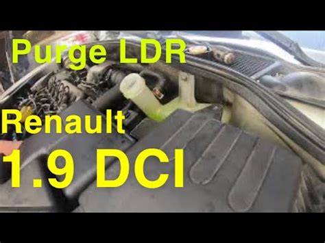 Vidange Purge Du Circuit De Refroidissement Renault 1 9 DCI YouTube