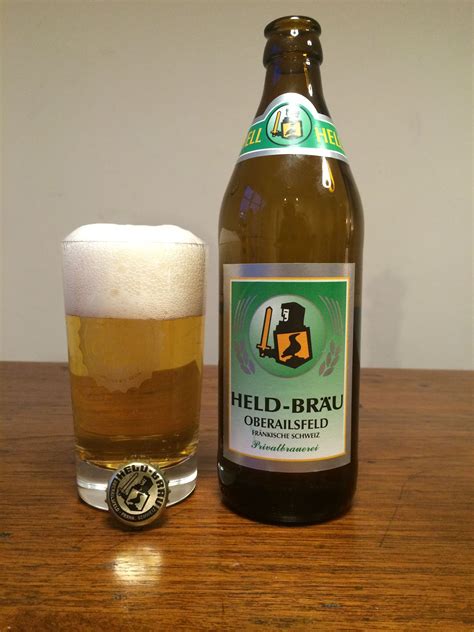 Helles by Held Bräu (brewery hero!!), Oberailsfeld - Germany. Straight ...