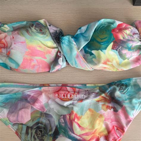 BillaBong Bikini Set From Early 2000s Never Worn As Depop