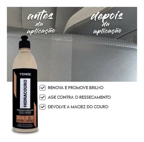 Kit Limpeza E Hidrata O De Couro Vonixx Limpa E Hidrata Mercadolivre