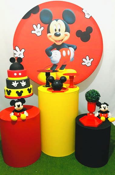 Festa Mickey Mouse Ideias de Decoração Dicas e Vídeos de Passo a