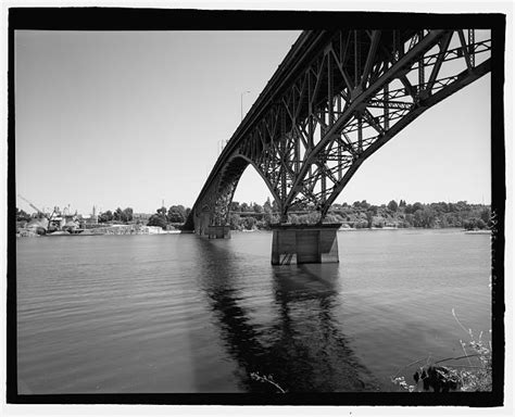 9. Substructure view of Ross Island Bridge. - Ross Island...