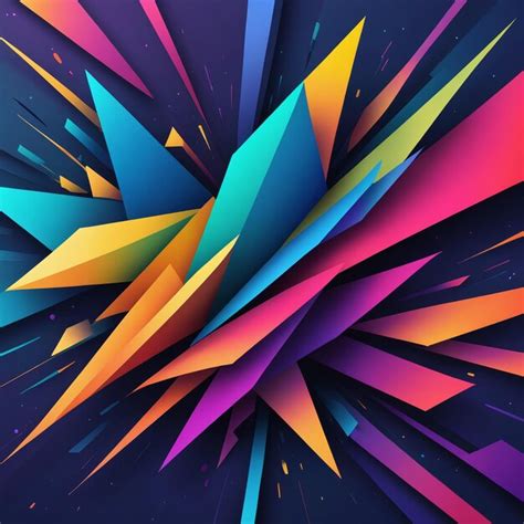 Premium Photo | 2D colorful abstract background