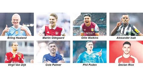 Premier League Announces Eight Nominees For Pl Player Of The Season