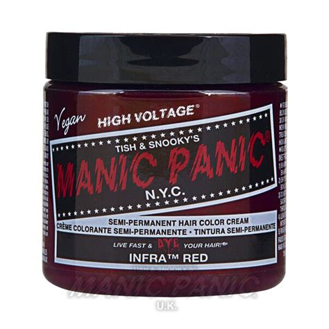 Infra Red High Voltage Classic Hair Dye Manic Panic Uk