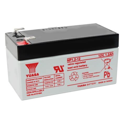 Jual Aki Kering Yuasa NP1 2 12 Baterai Yuasa 12v 1 2ah VRLA 1 2Ah