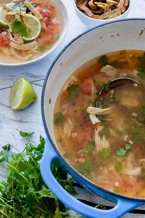 Sopa De Lima Authentic Mexican Recipe 196 Flavors