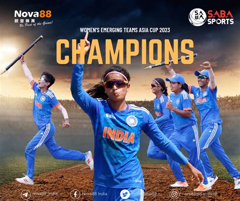 India A Women S Cricket Team Wins ACC Women S Emerging Teams Asia Cup