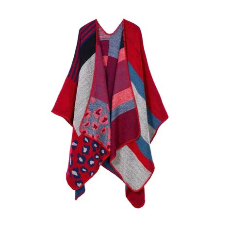 Poncho P Rou Multicolore Une Explosion De Couleurs Pour Votre Garde