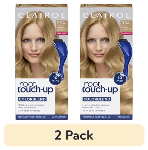Pack Clairol Root Touch Up Nice N Easy Permanent Hair Dye A Medium Champagne Blonde