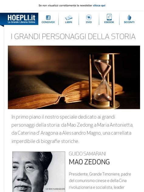 Hoepli It Le Grandi Biografie Storiche Da Mao Zedong Ad Alessandro