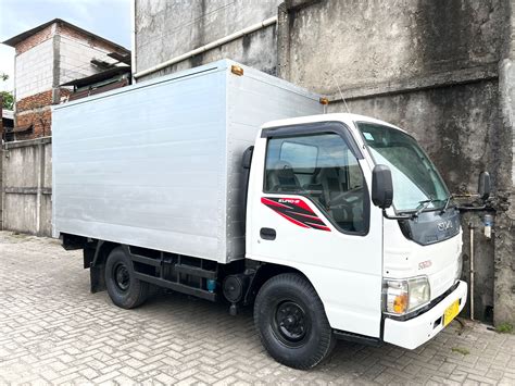 MULUS BanBARU MURAH CDE Isuzu Elf Engkel NKR 55 Box Aluminium 2013 Bok