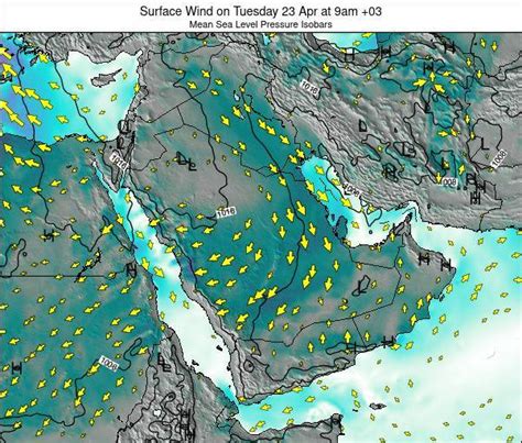 Bahrain Surface Wind On Friday Jan At Am Ast