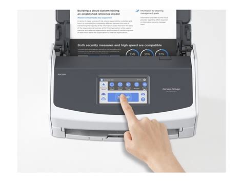 Ricoh Scansnap Ix Document Scanner Desktop Wi Fi N Usb