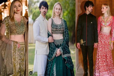 Unseen pics of Sophie Turner in traditional wear from Nick Jonas-Priyanka Chopra's wedding