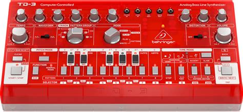 Behringer TD-3-SB Analog Bass Line Synthesizer аналоговый синтезатор ...