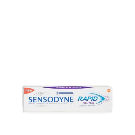 SENSODYNE TOOTH PASTE RAPID ACTION 75 ML Willkins Pharmacy