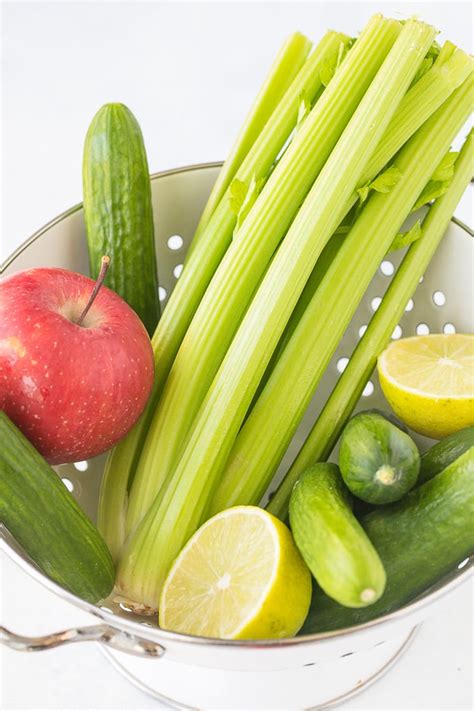 Celery Cucumber Green Juice Recipe Clean Eating Kitchen