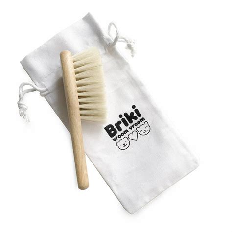 Brosse à cheveux bébé Briki Vroom Vroom ours Pastel Shop