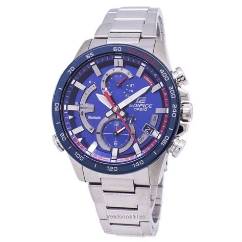 Casio Edifice Bluetooth Tough Solar Dual Time EQB 900TR 2A EQB900TR 2A