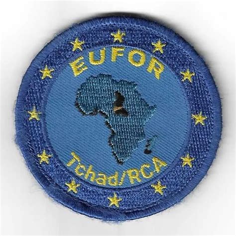 INSIGNE TISSU PATCH Militaire De L Eufor Tchad Rca EUR 12 00 PicClick FR