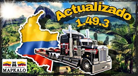 Colombia Map Mapkalo v2.6 1.49.x Mod - ATS Mod | American Truck ...