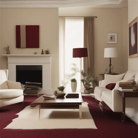 What Color Paint Goes With Maroon Carpet Dreamyhomestyle