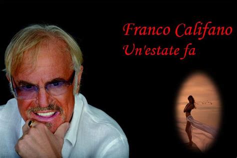 Franco Califano Un Estate Fa