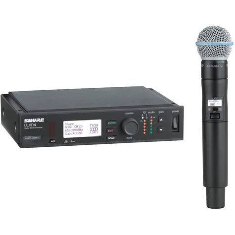 Shure ULX D Digital Wireless Handheld Microphone ULXD24 B58 H50