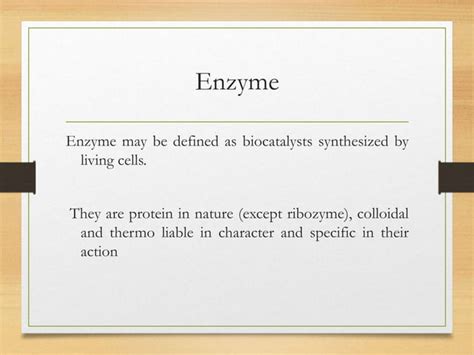 Enzyme Ppt Ppt