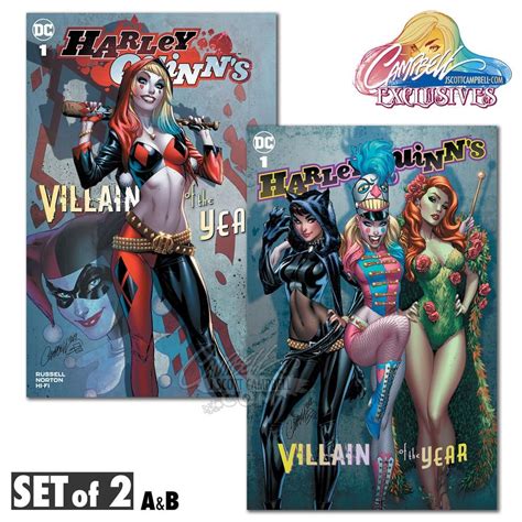 Harley Quinn S Villain Of The Year 1 Jsc Exclusive Singles