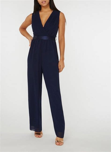 Showcase Navy ‘holly Jumpsuit Dorothy Perkins Jumpsuits For Women Jumpsuit Stunning