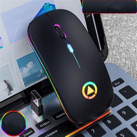 Wireless charging Bluetooth mouse - CJdropshipping