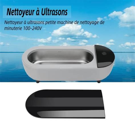 Nettoyeur à Ultrasons 360ML Appareil Nettoyeur Domestique Professionnel