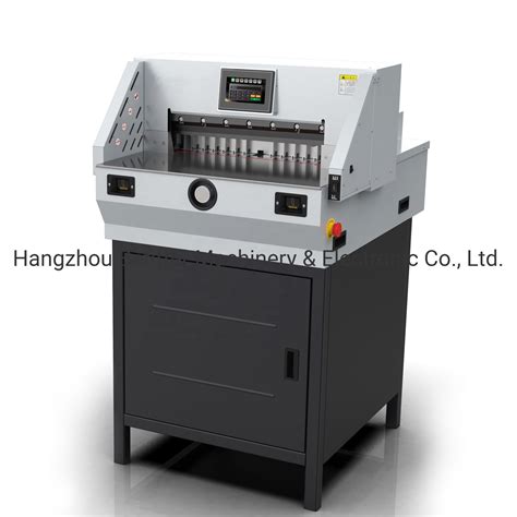 E490t Electirc 490mm Paper Book Cutter Guillotine Cutting Machine