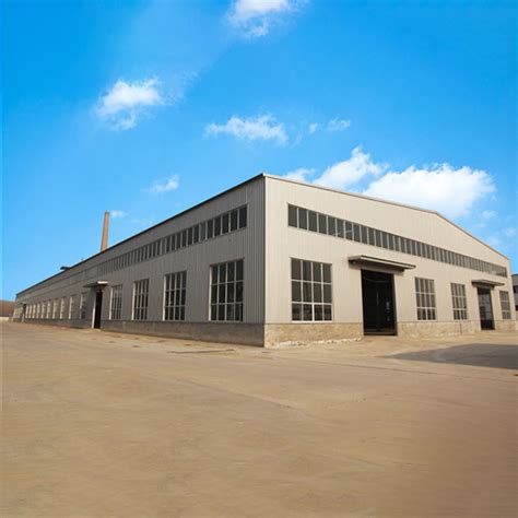 China Gable Frame Light Metal Building Prefabricated Industrial Steel