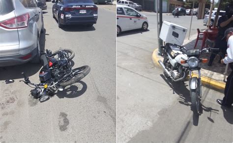 Encontronazo Entre Motocicletas Deja Dos Lesionados En Guasave