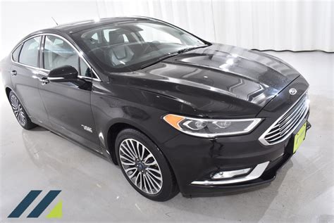 Pre Owned 2017 Ford Fusion Energi Titanium Hybrid 4D Sedan In