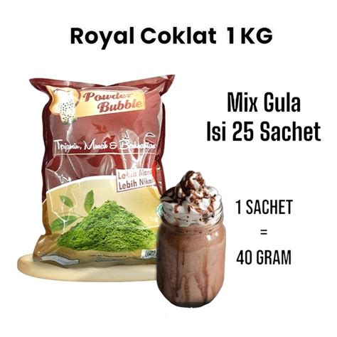 Jual Bubuk Minuman Royal Coklat Kg Powder Drink Instan Mix